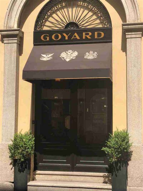 goyard milano photos|goyard milan locations.